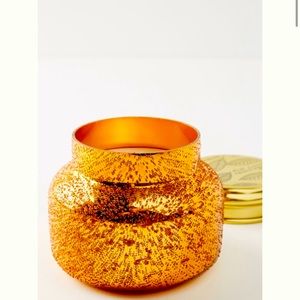 Anthropologie Capri Blue Fall Leaves Candle